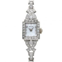 ハミルトン 腕時計 14KWG ダイヤ 買取価格100,000円